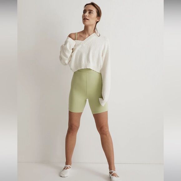 Madewell NWT Knit Biker Unitard: Botanical Dye Edition Size Small - Picture 4 of 8